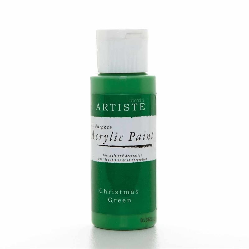 Artiste Acrylic Paint Christmas Green